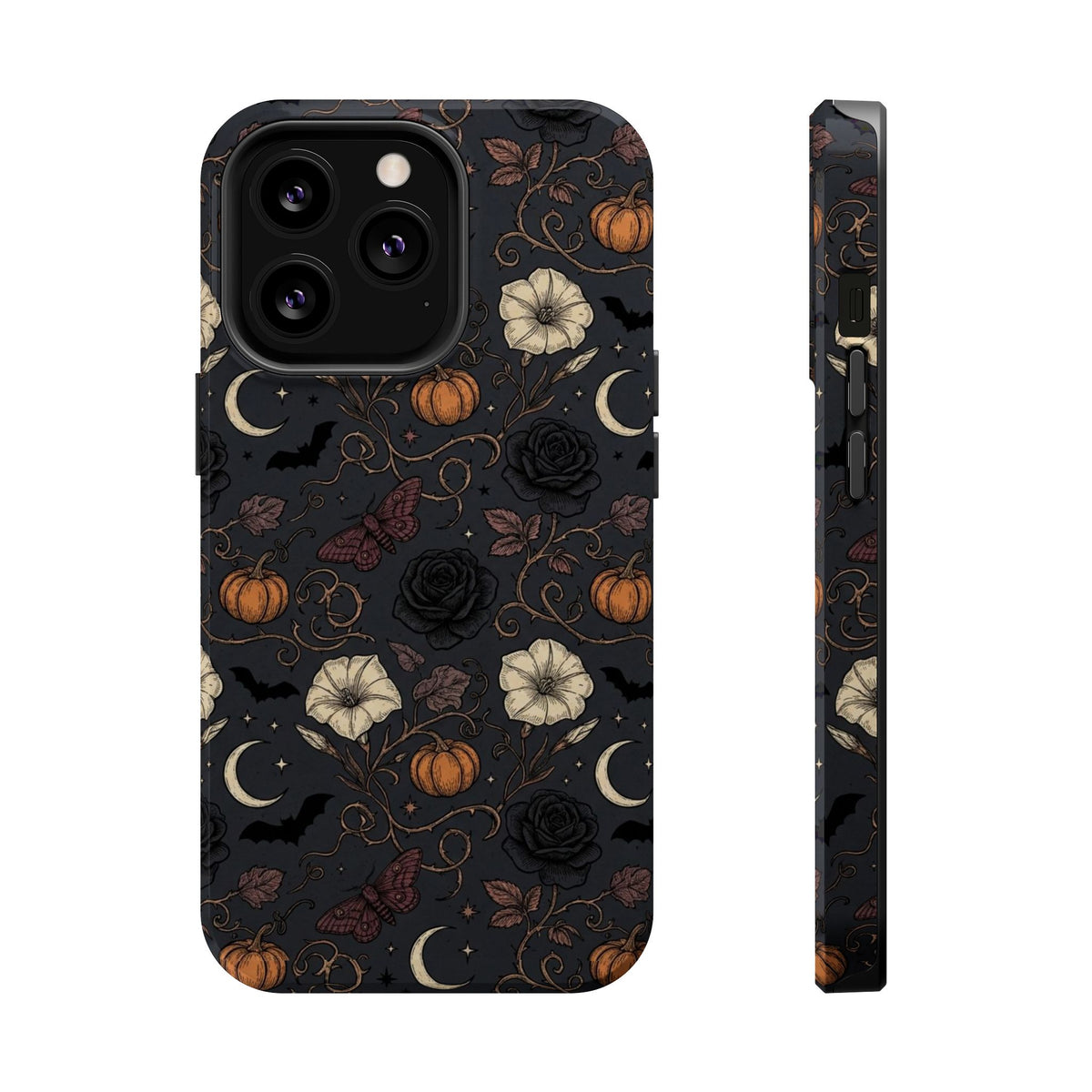 Halloween Floral Magnetic Phone Case, alternate view