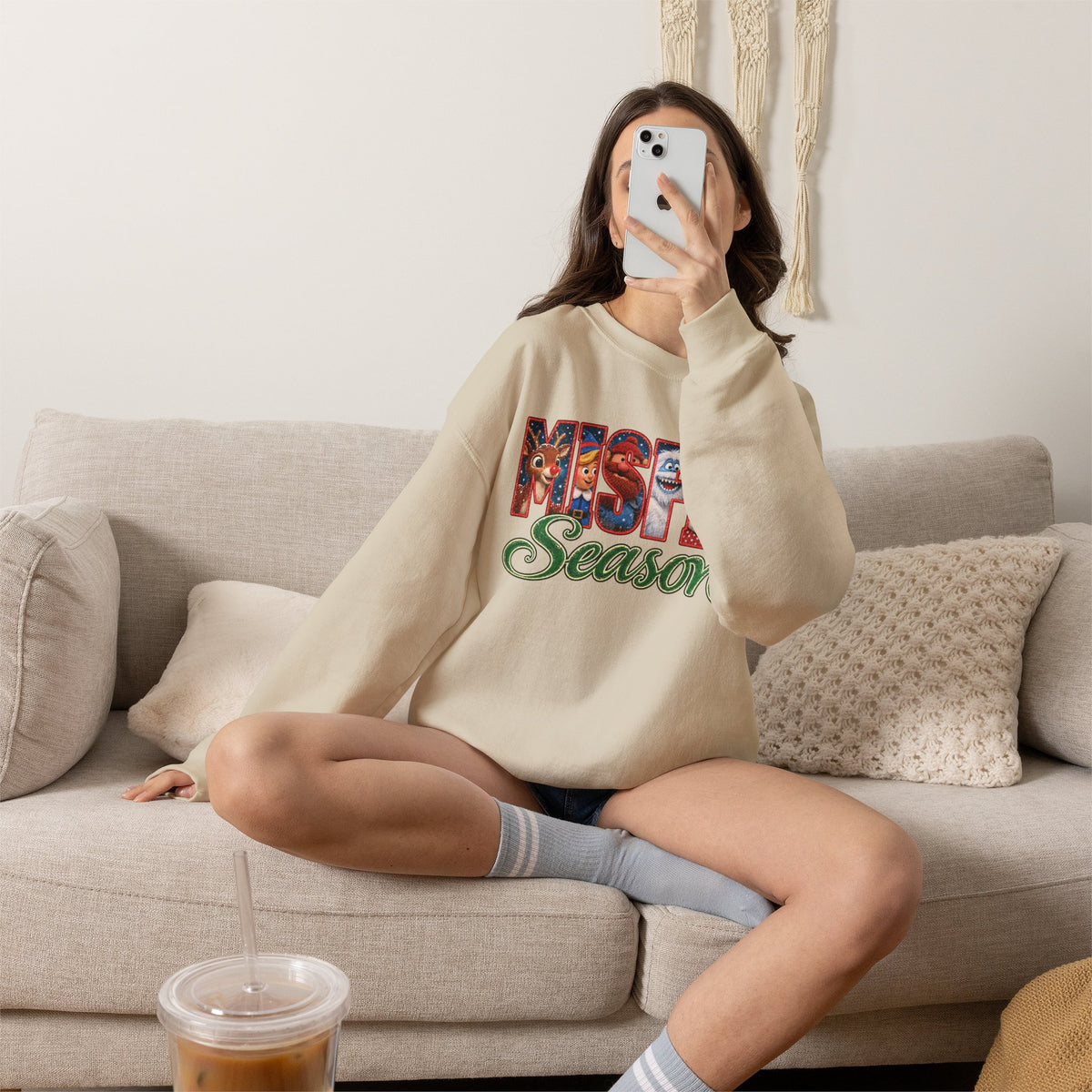 Rudolph "Misfit Season" Crewneck Sweatshirt