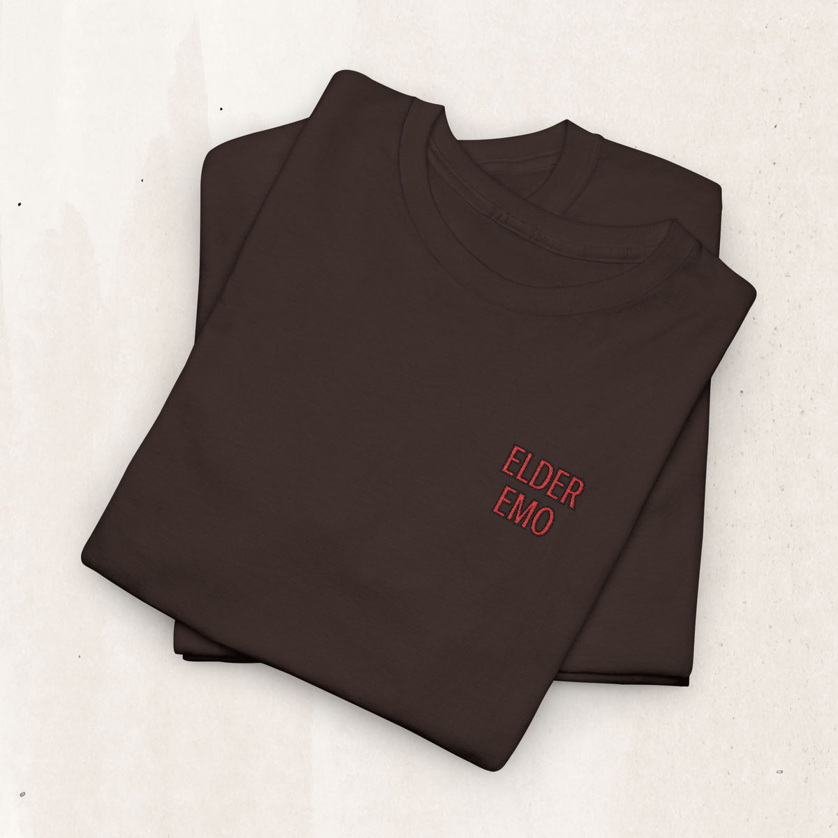 Elder Emo Embroidered Tee