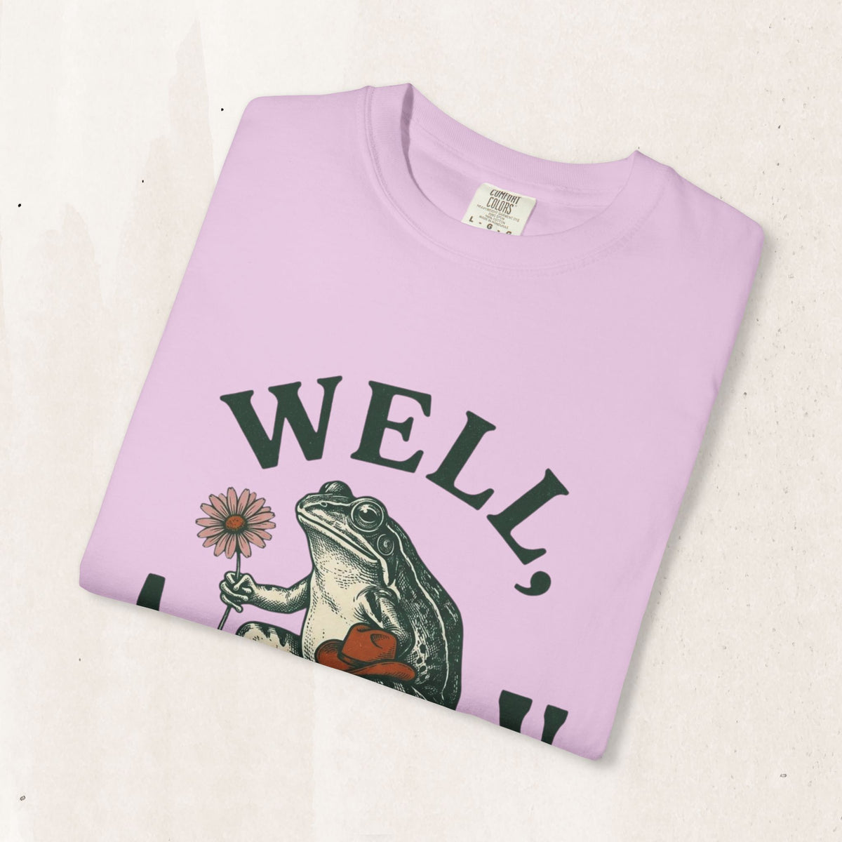 Frog Graphic "Well, Anyway" Tee