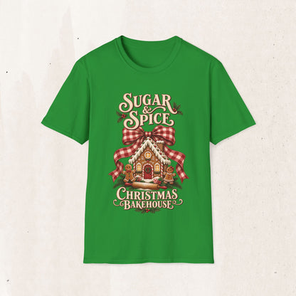 Sugar & Spice Gingerbread Christmas Tee