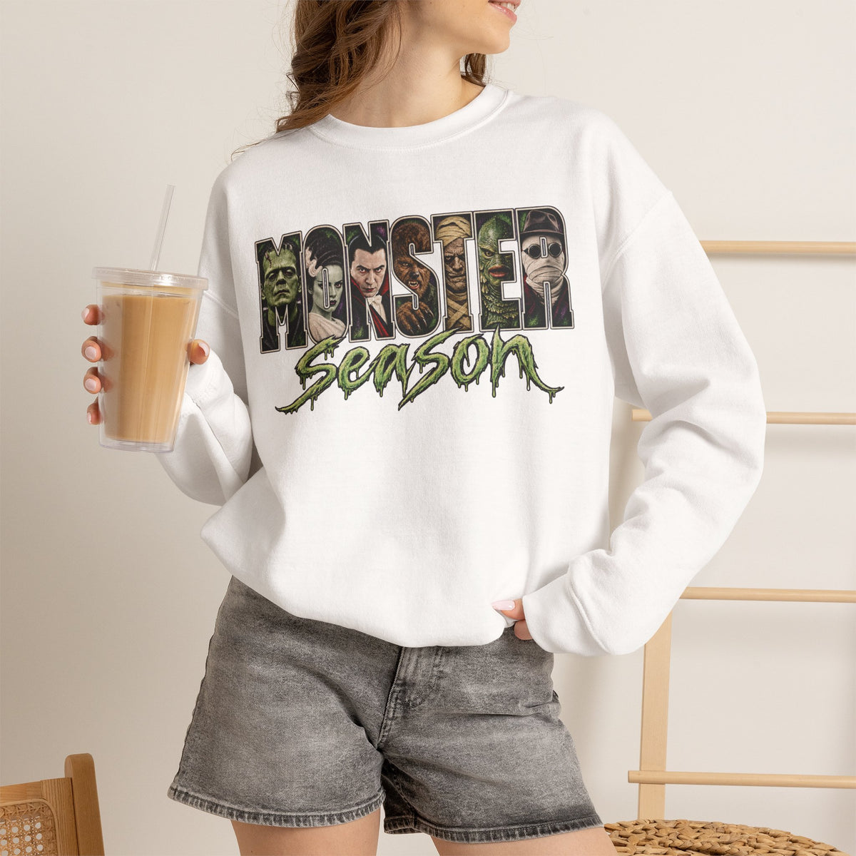Monster Season Crewneck Sweatshirt