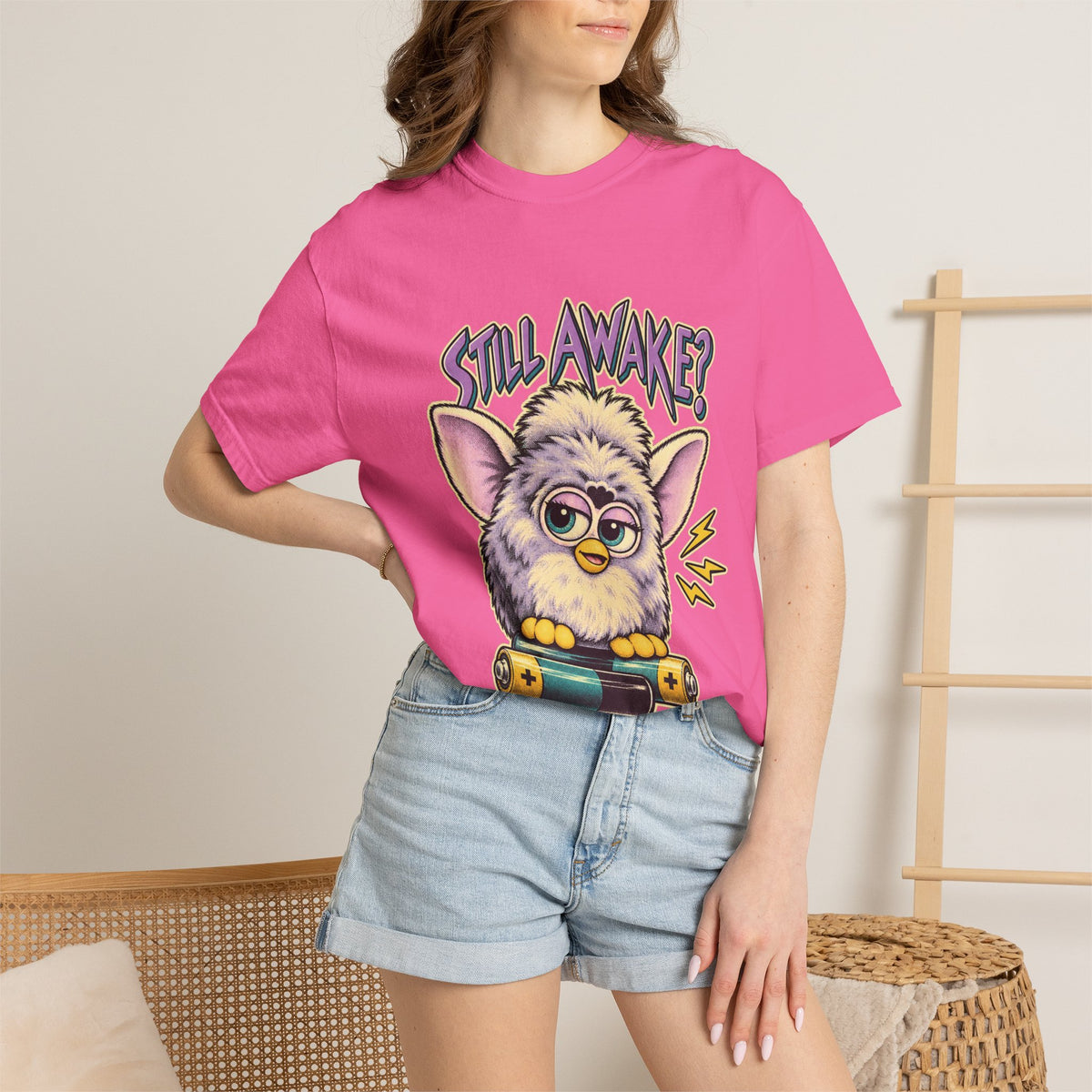 Still Awake? Furby Graphic Tee