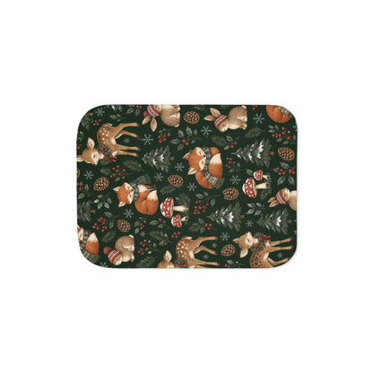 Woodland Winter Sherpa Blanket