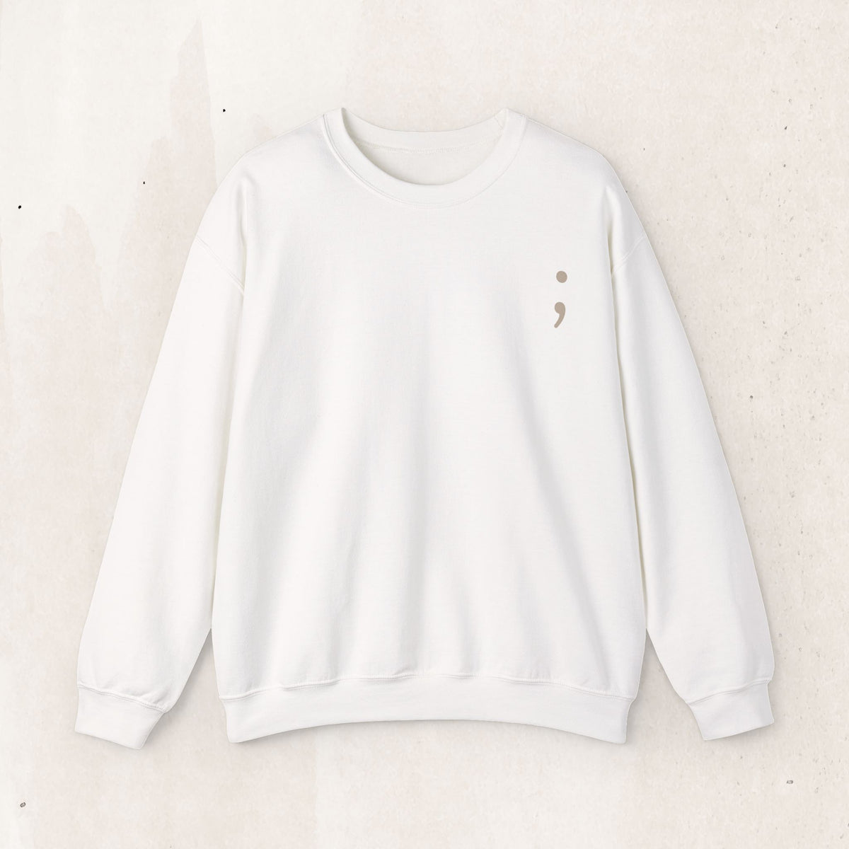 I Got Your Six Crewneck Sweatshirt | Veteran Suicide Awareness Back Print