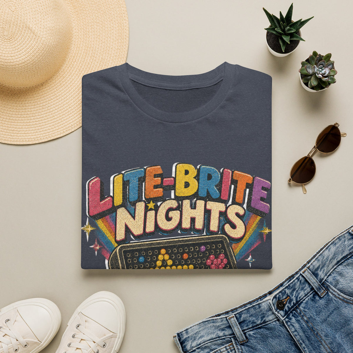 Lite-Brite Graphic Tee