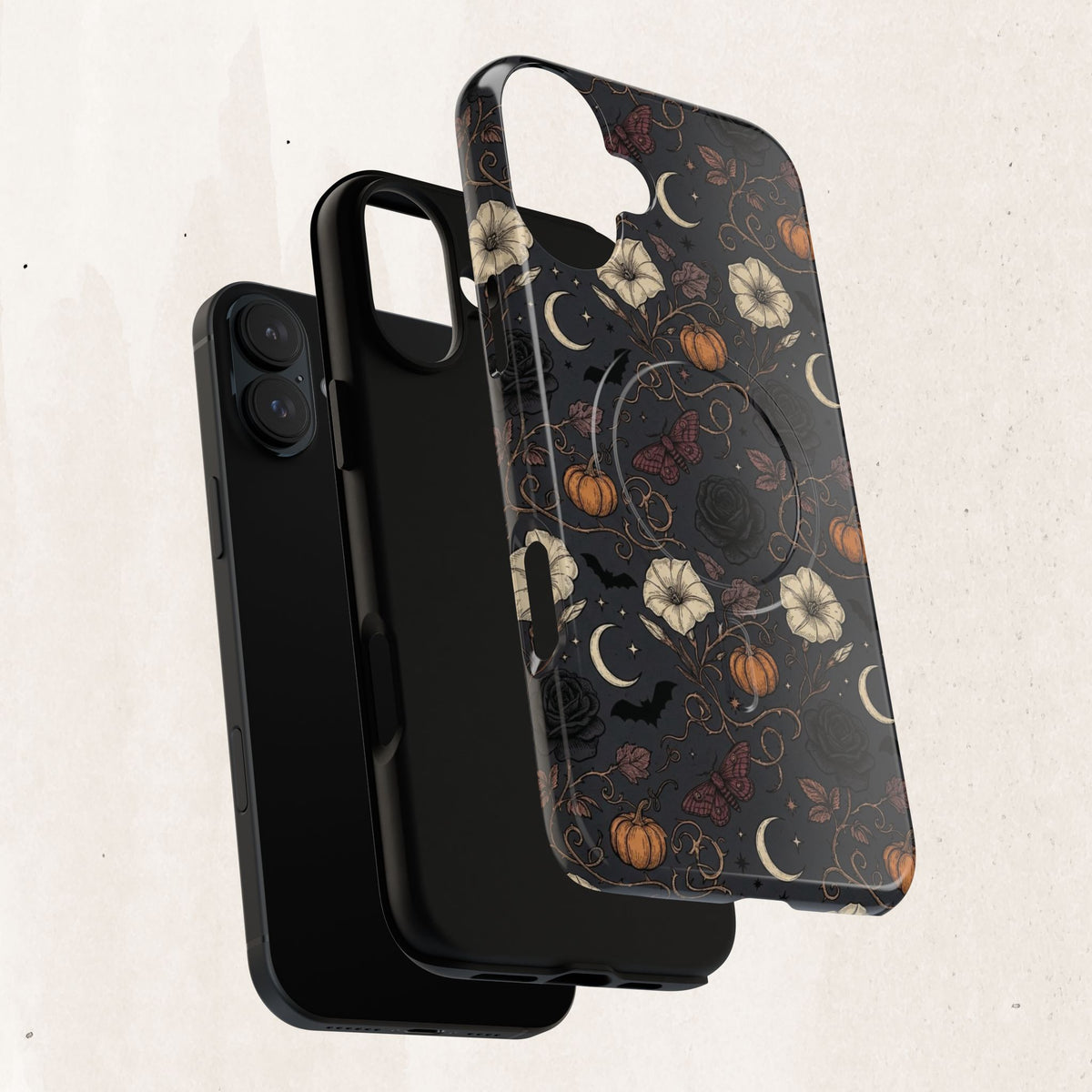 Halloween Floral Magnetic Phone Case