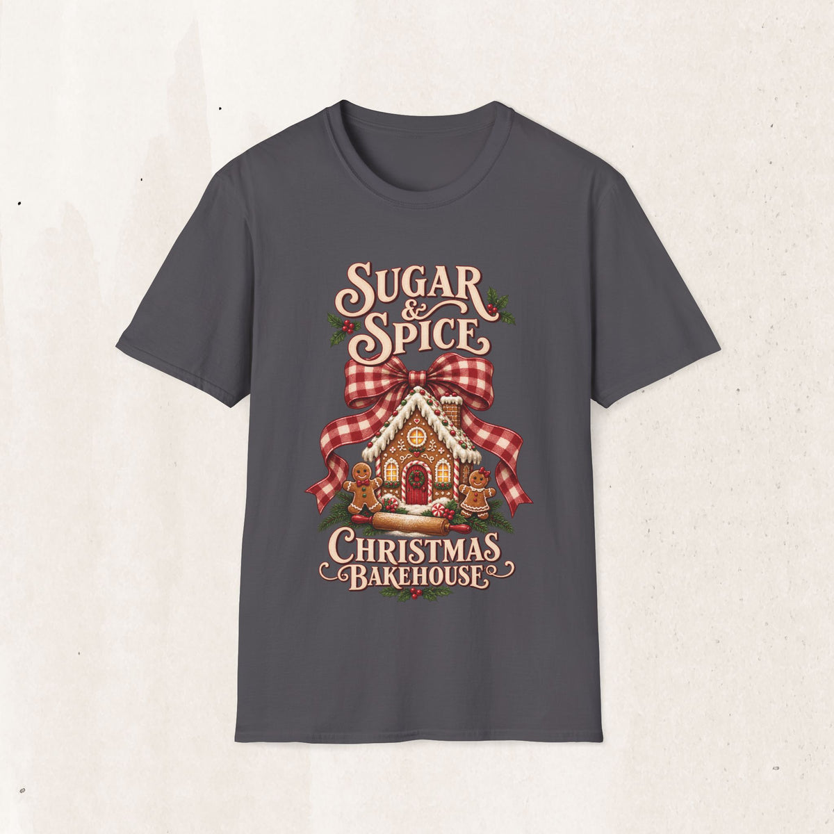 Sugar & Spice Gingerbread Christmas Tee