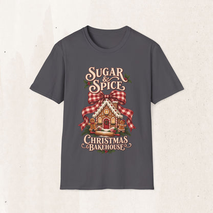 Sugar & Spice Gingerbread Christmas Tee
