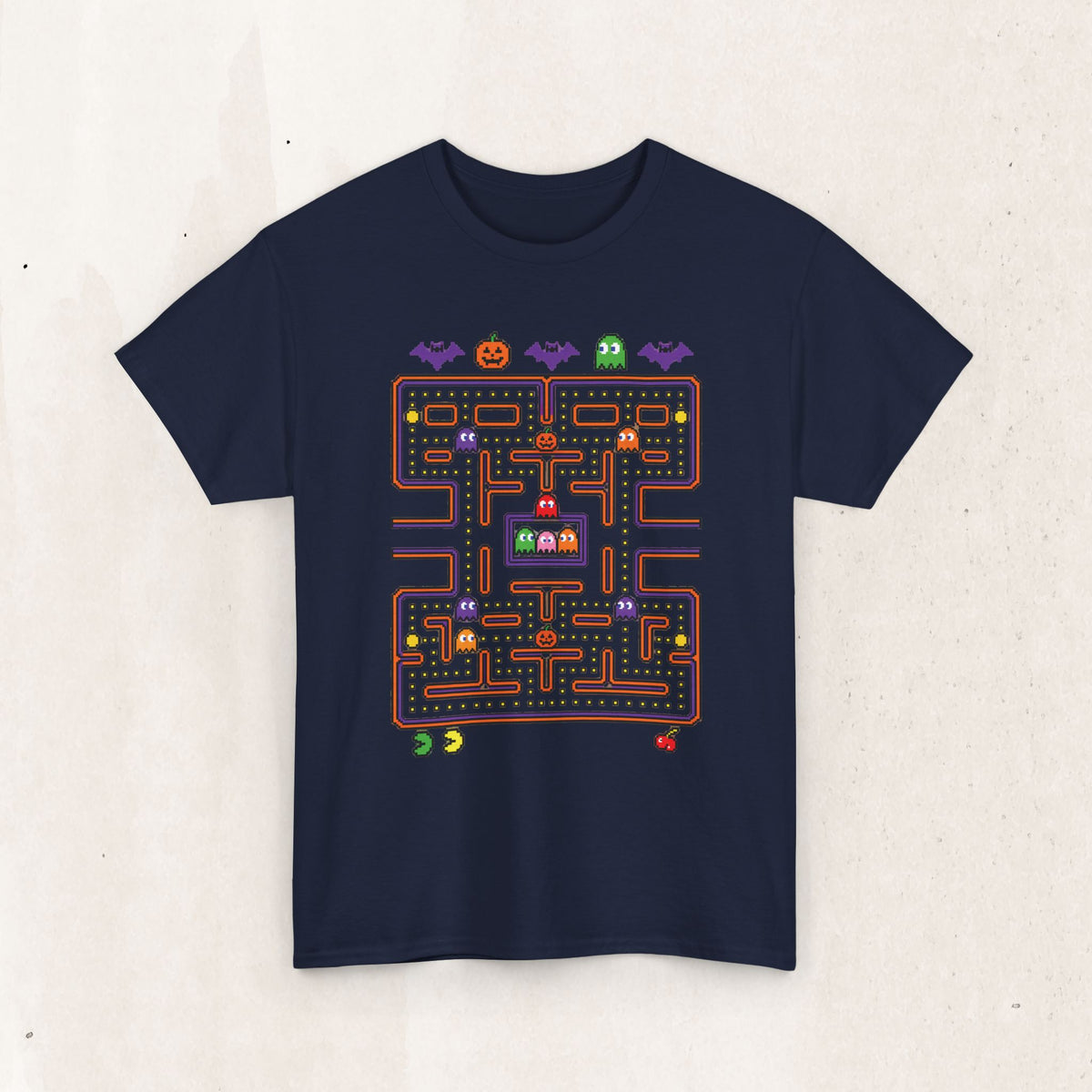 Halloween Pac-Man Graphic Tee