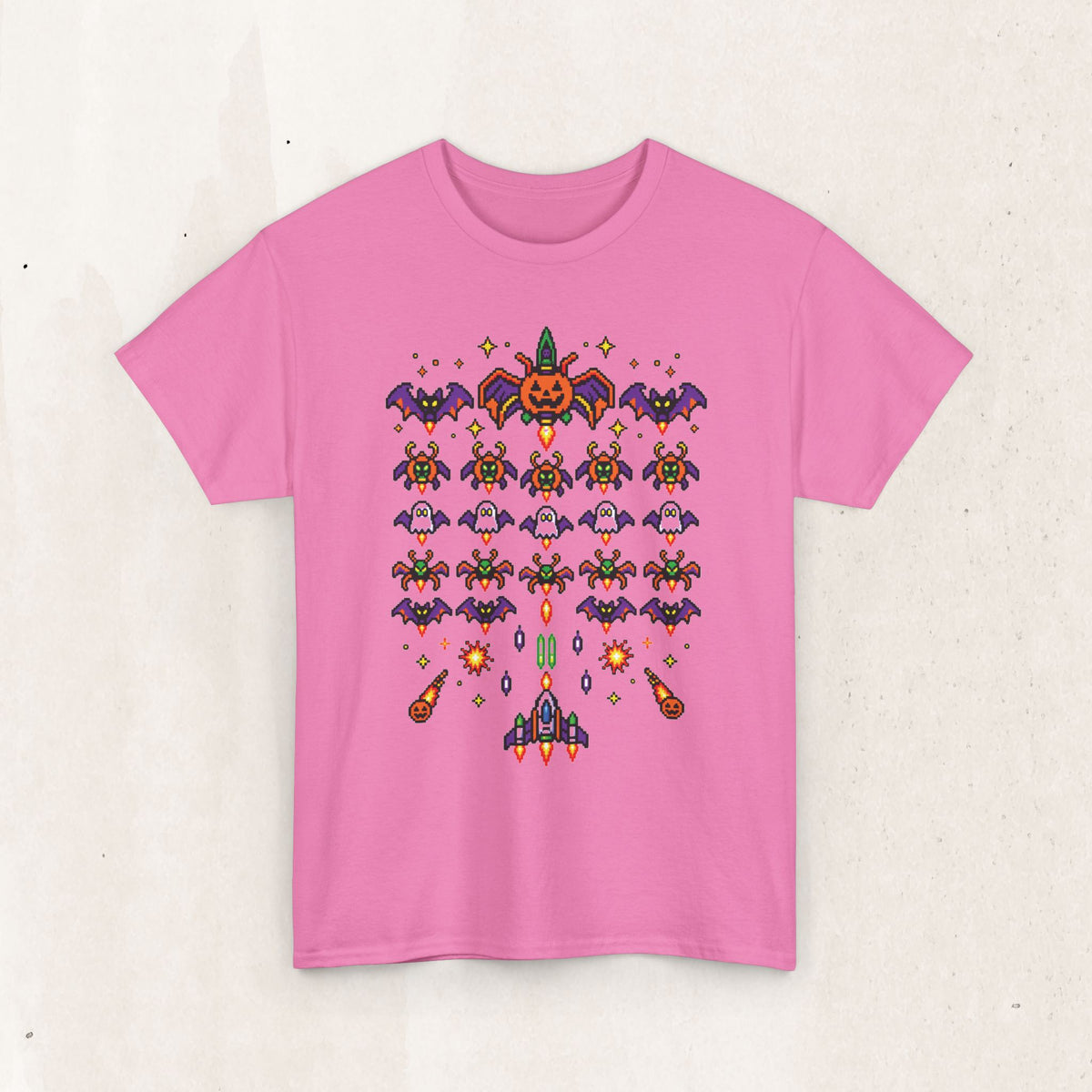 Halloween Galaga Graphic Tee