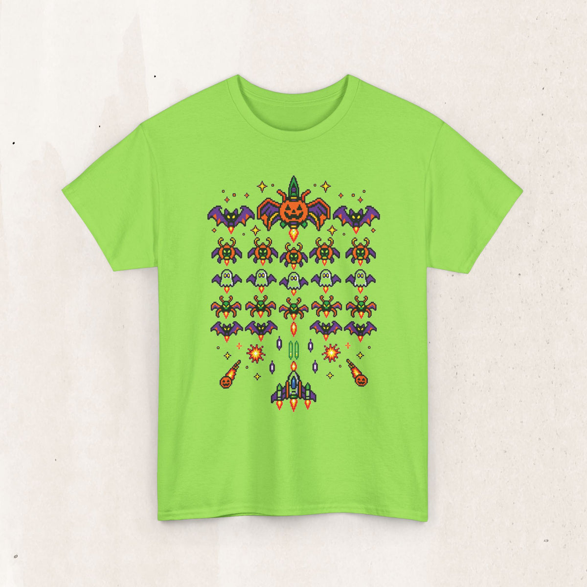 Halloween Galaga Graphic Tee