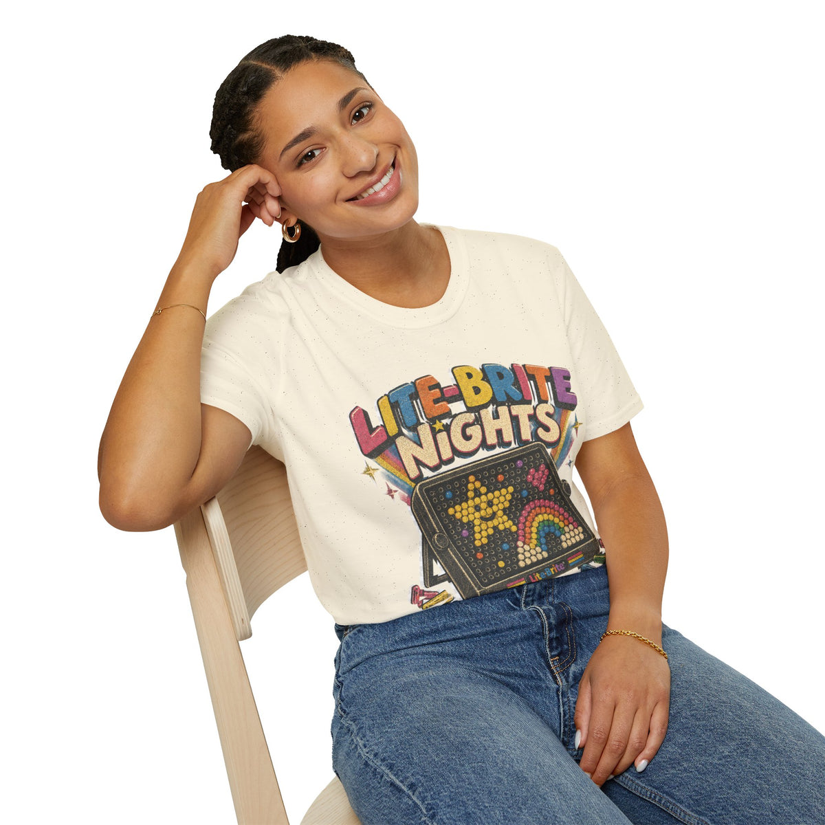 Lite-Brite Graphic Tee