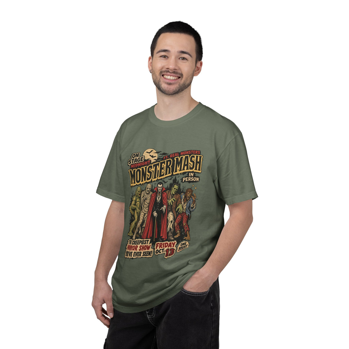 Monster Mash Vintage Horror Tee