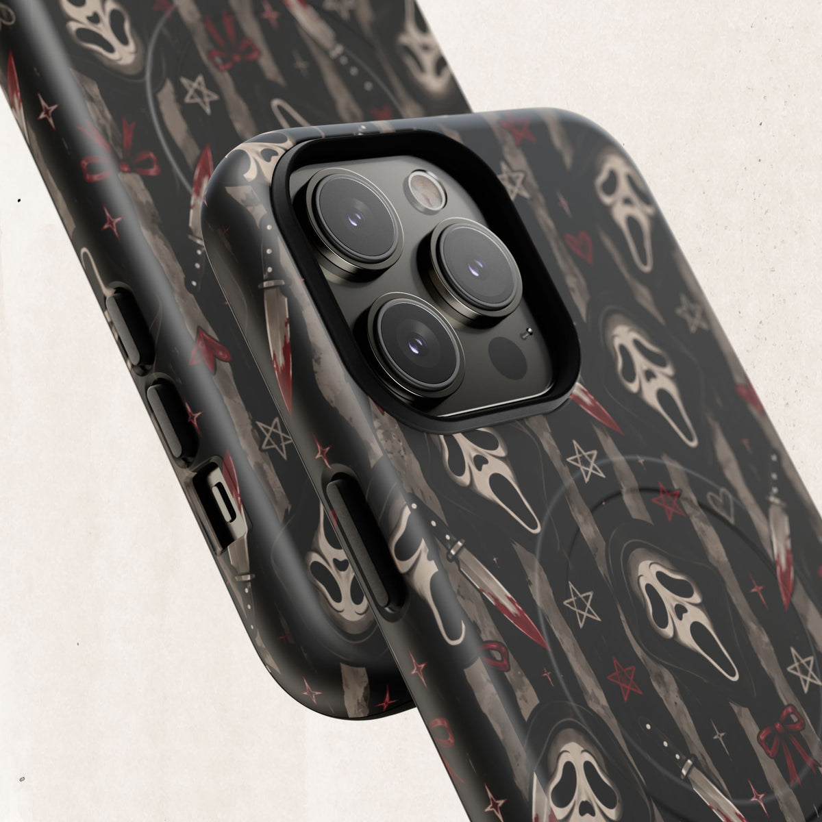 Ghostface Pattern iPhone Case