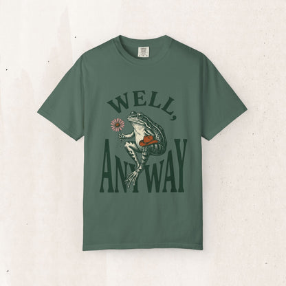Frog Graphic "Well, Anyway" Tee