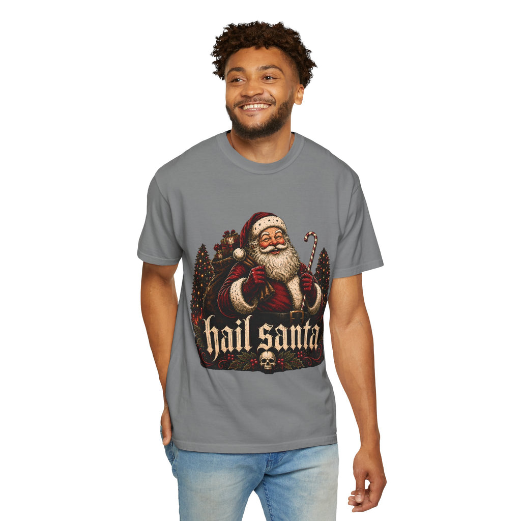 Hail Santa Vintage Graphic Tee