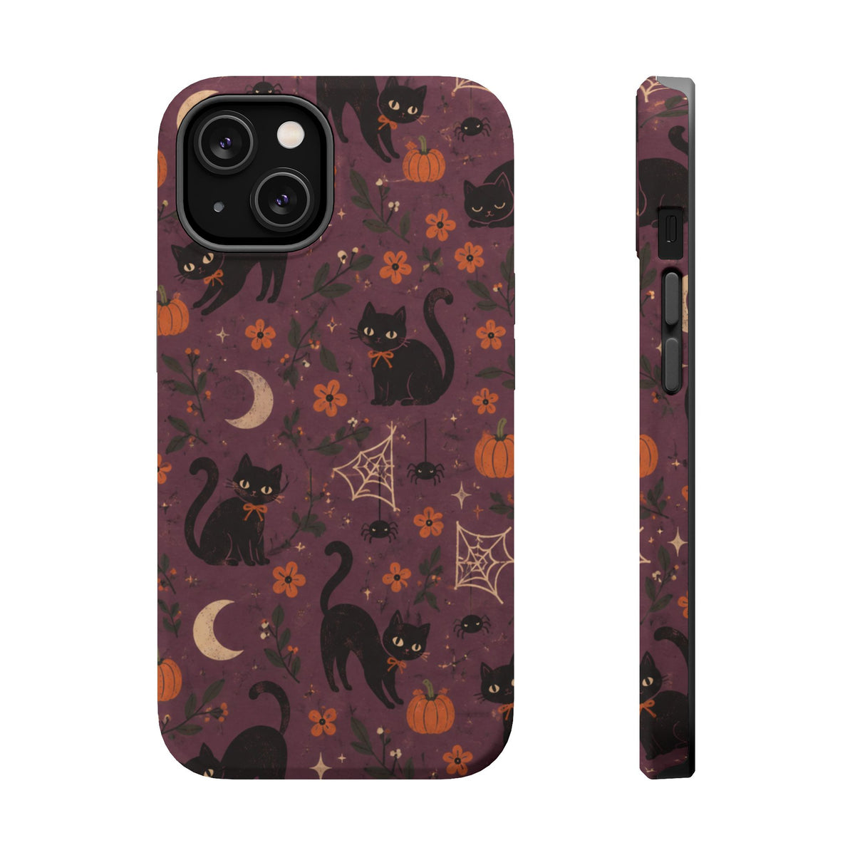 Halloween Black Cat MagSafe Phone Case, alternate view