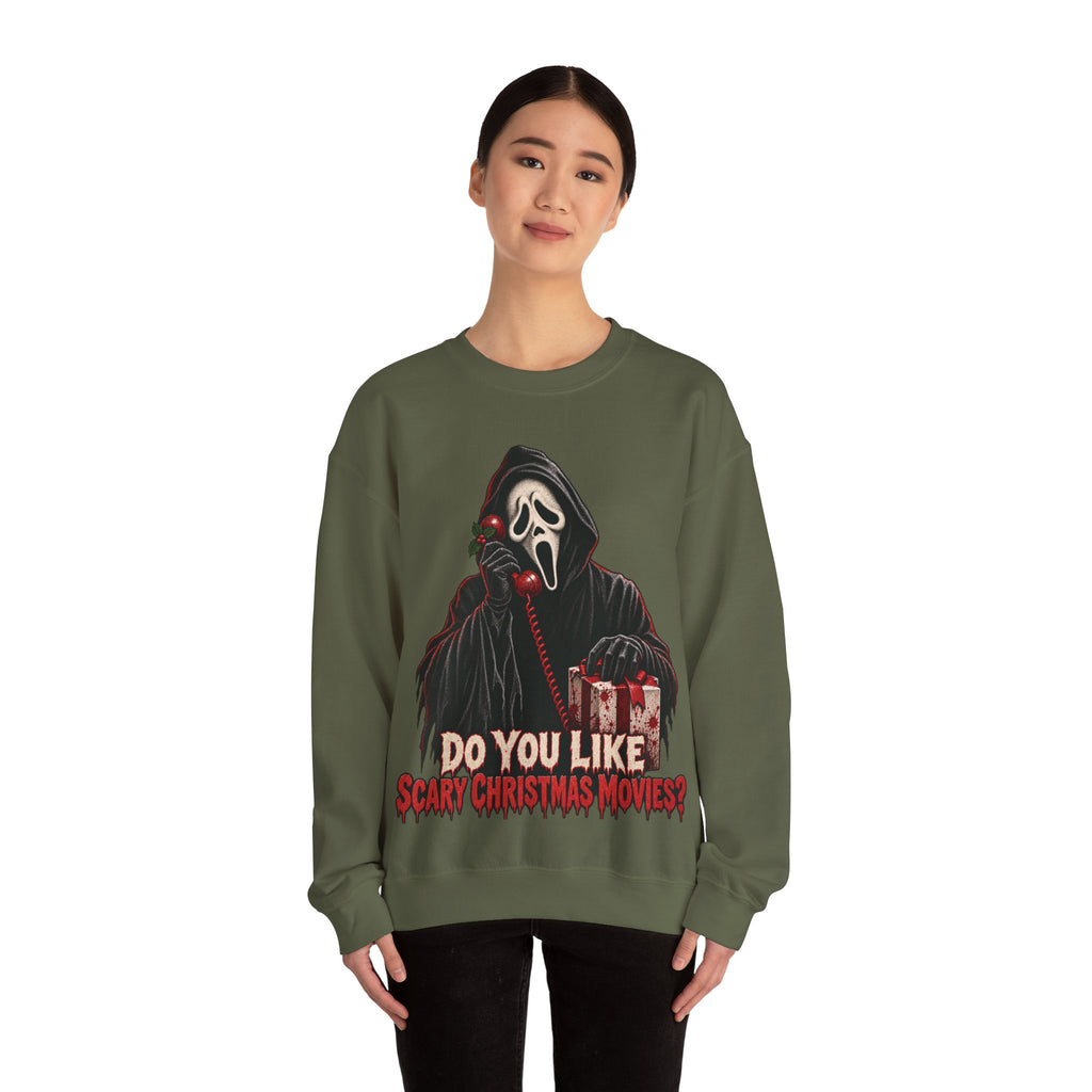 Ghostface "Do You Like Scary Movies?" Crewneck Sweatshirt