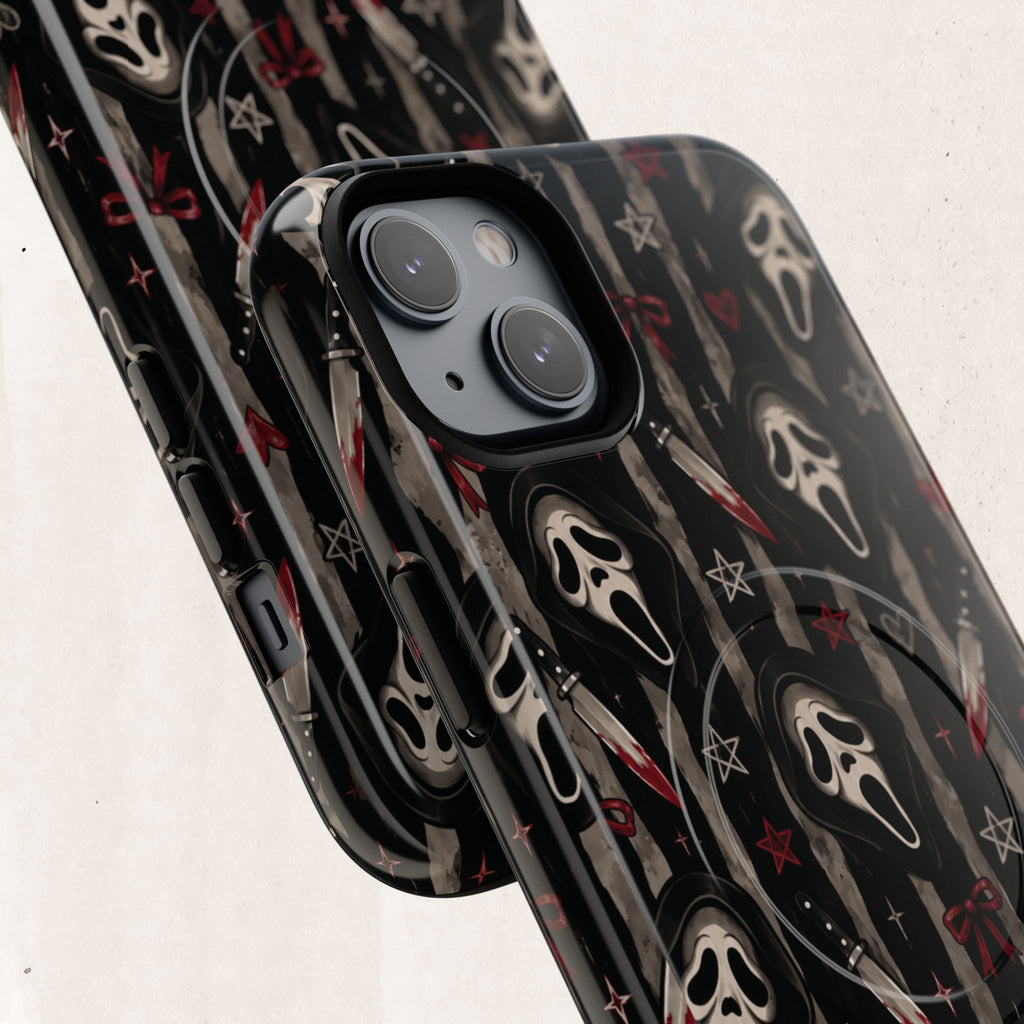 Ghostface Pattern iPhone Case