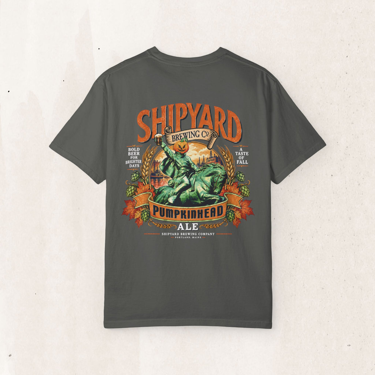 Pumpkinhead Ale Tee – Vintage Brewery Graphic Shirt – Pepper