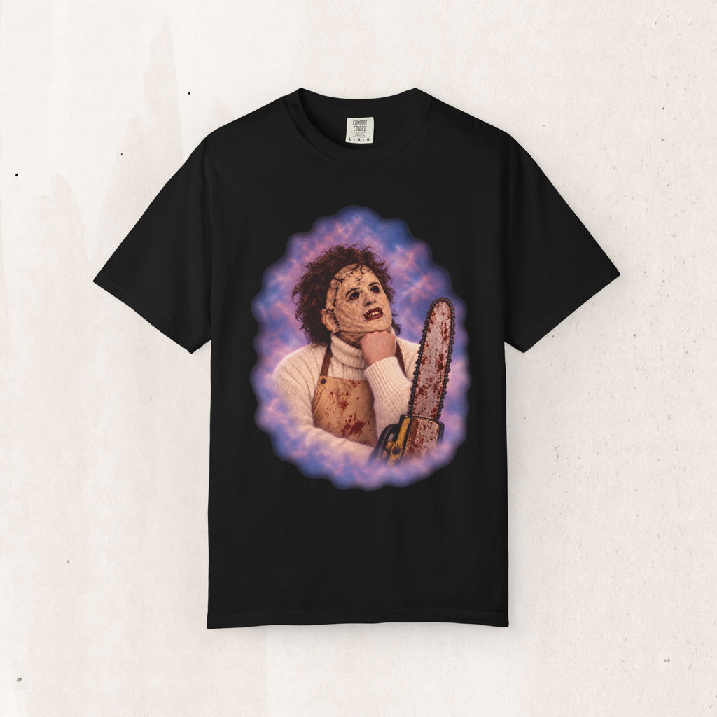 Leatherface 80's Portrait Tee