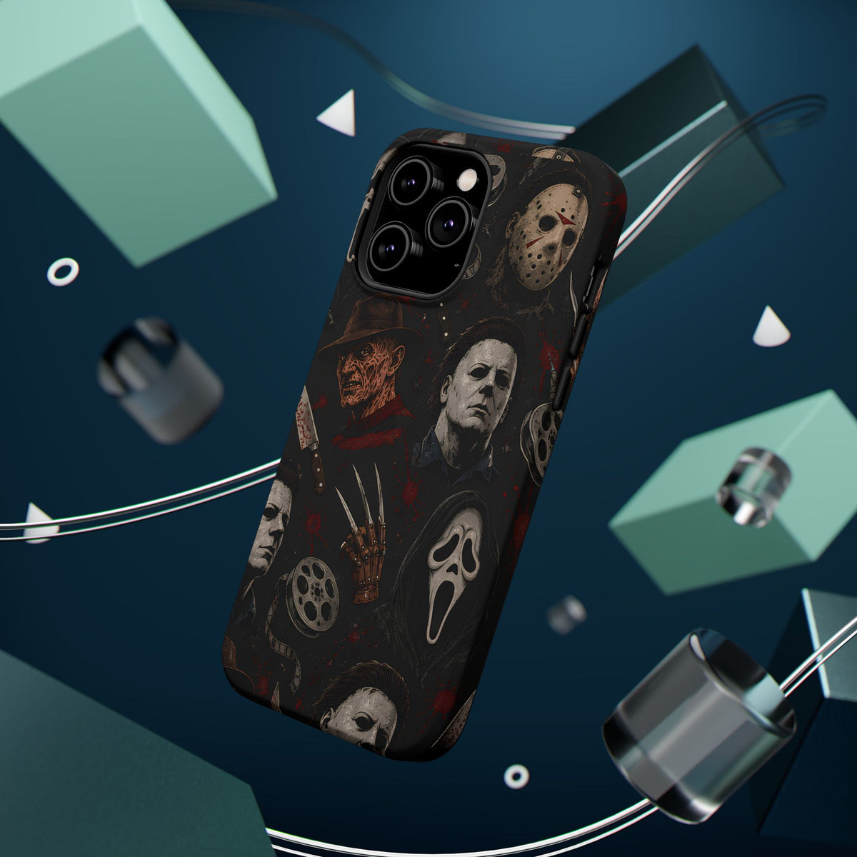 Horror Icons MagSafe Phone Case, alternate view