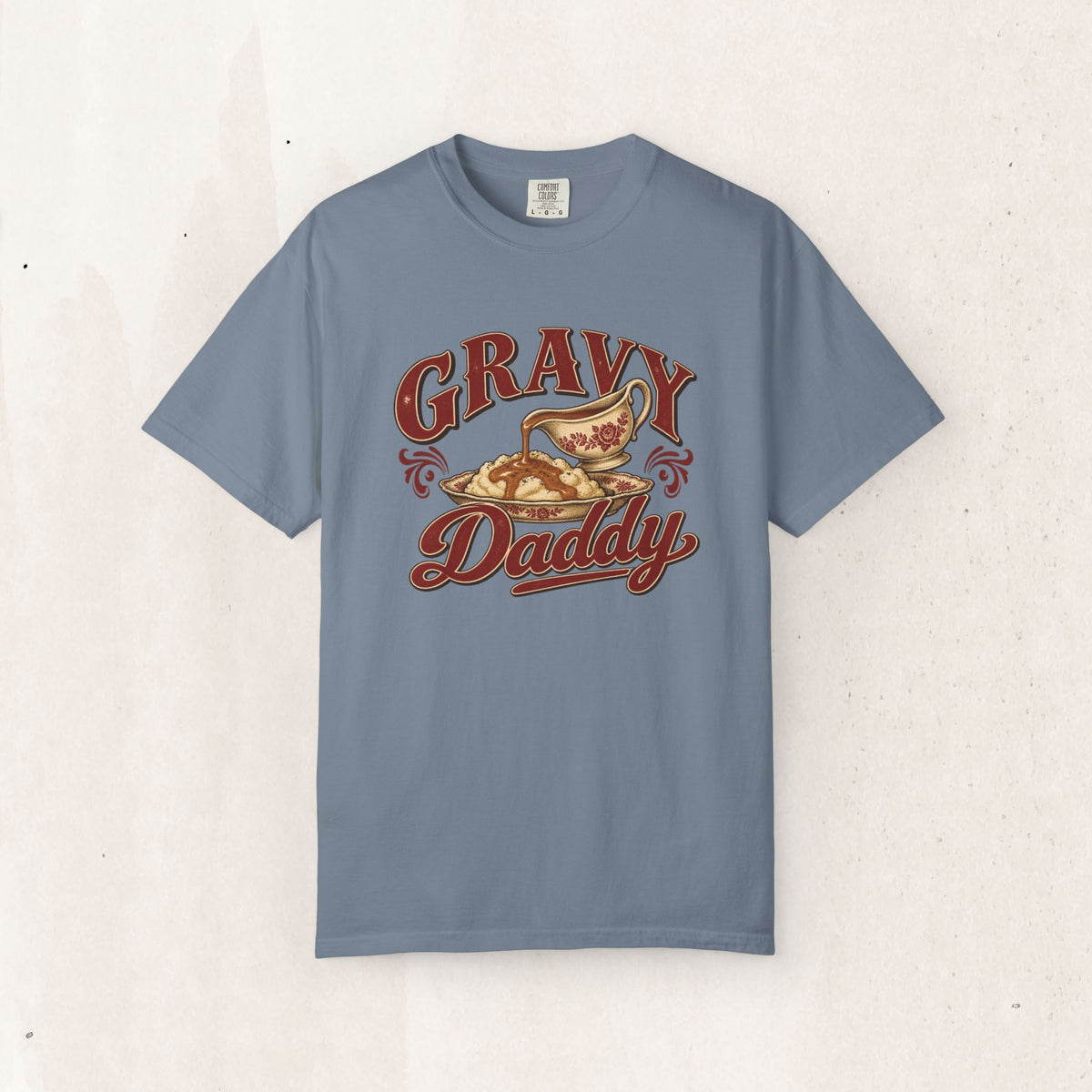 Gravy Daddy T-Shirt — Vintage Comfort Food Graphic Tee for Foodie Dads