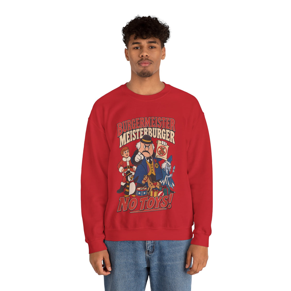 Meisterburger 'No Toys!' Crewneck Sweatshirt