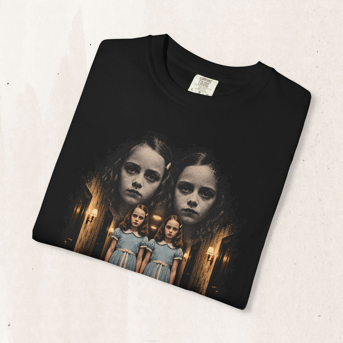 The Shining Twins Graphic Horror Tee
