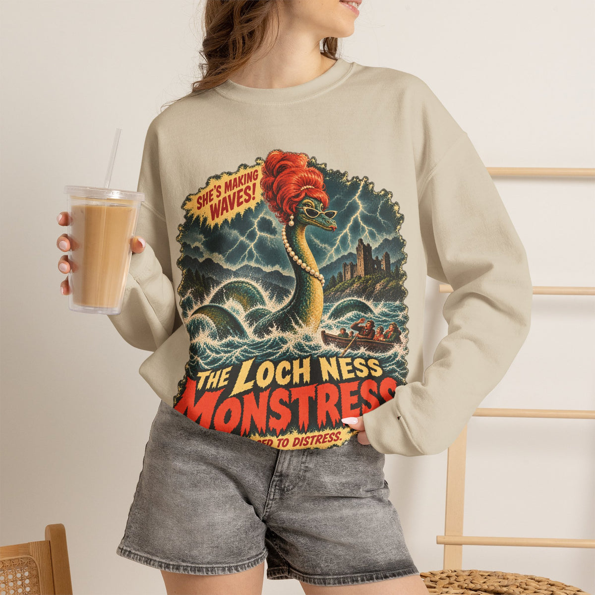 Loch Ness Monstress Sweatshirt