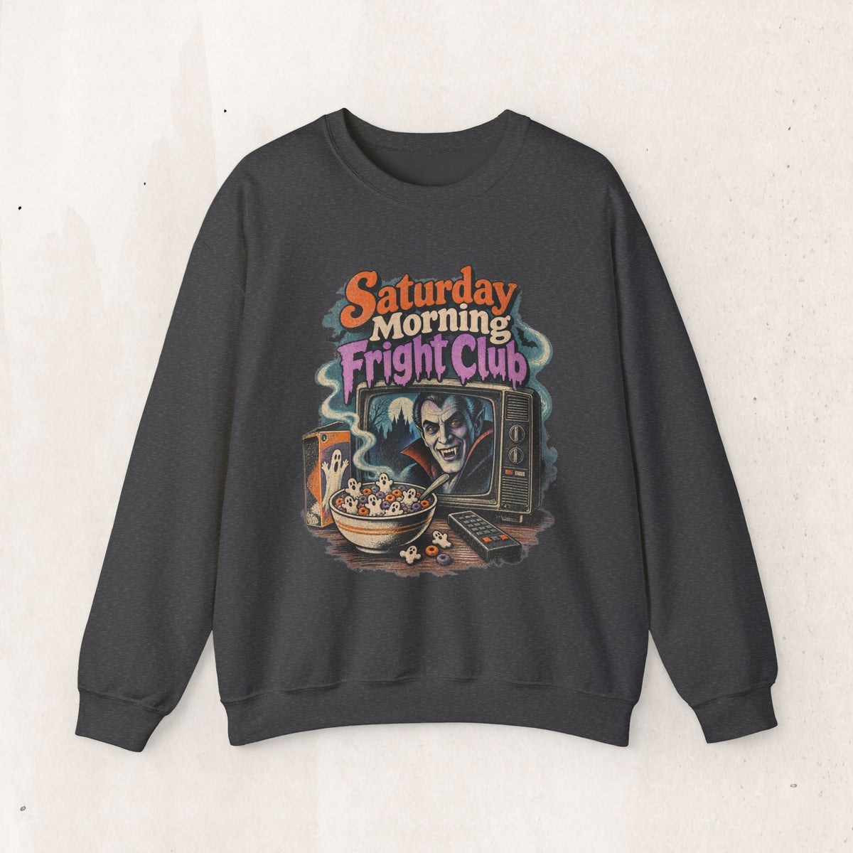 Saturday Morning Fright Club Crewneck Sweatshirt