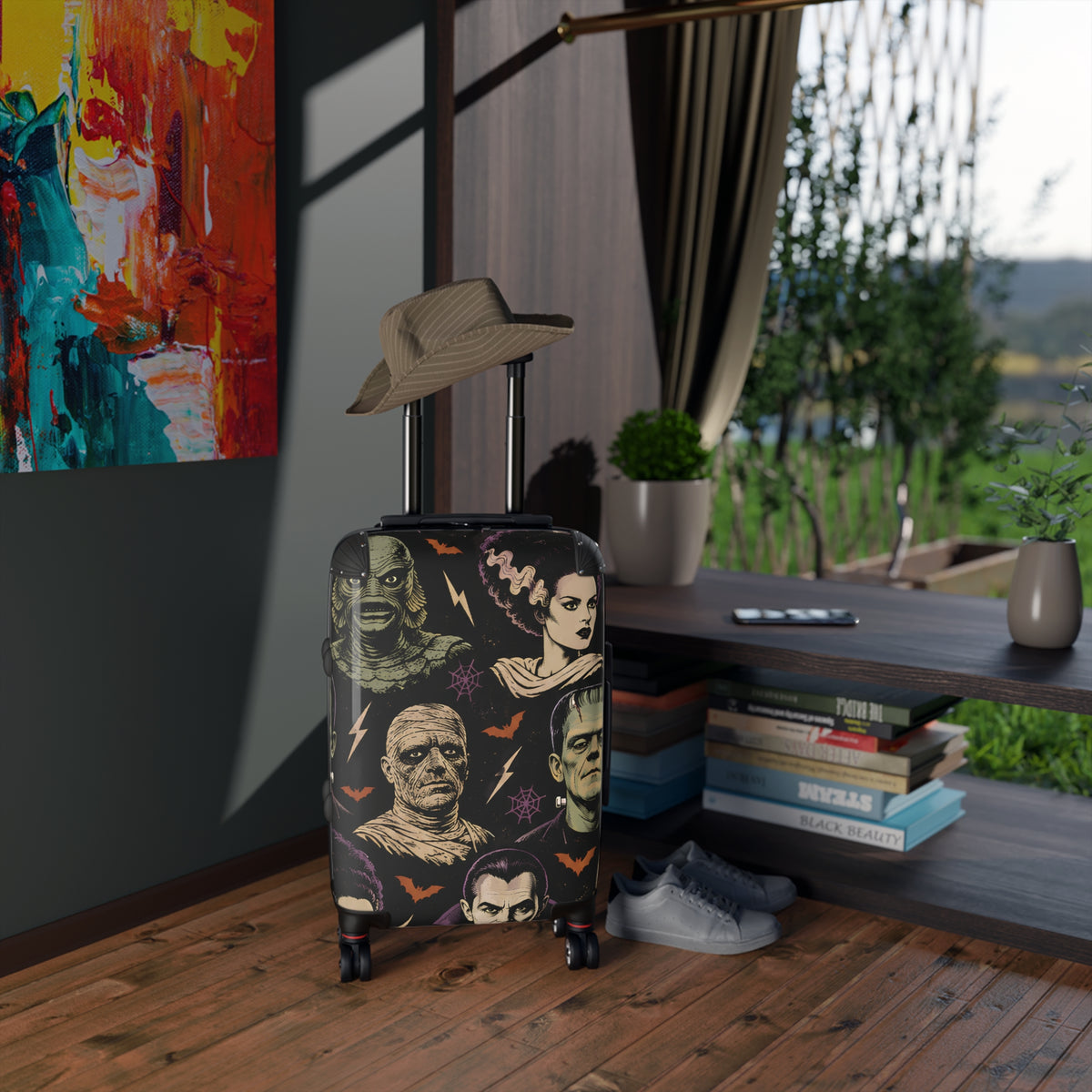 Universal Monsters Travel Luggage