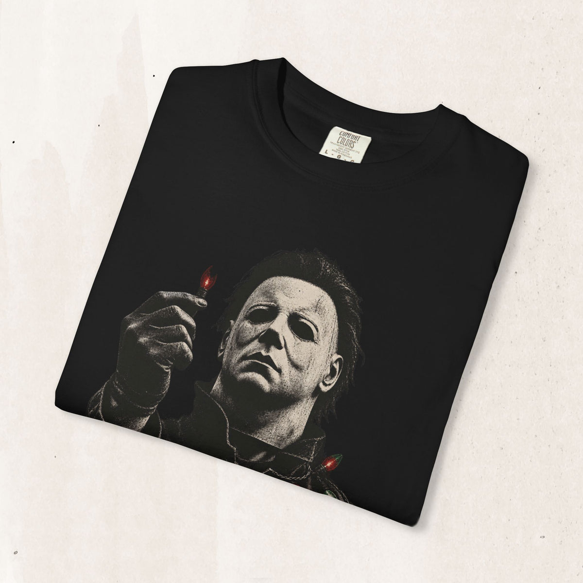Michael Myers Christmas Lights tee