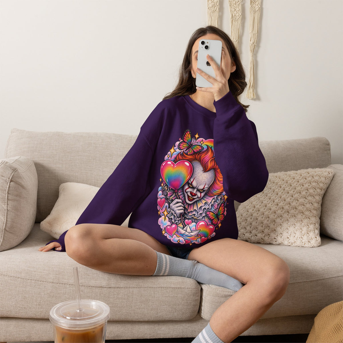 Pennywise Rainbow Crewneck Sweatshirt
