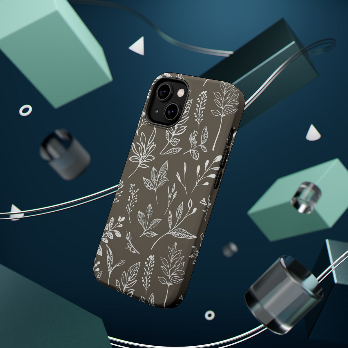 Botanical Leaf Magnetic Phone Case, alternate view
