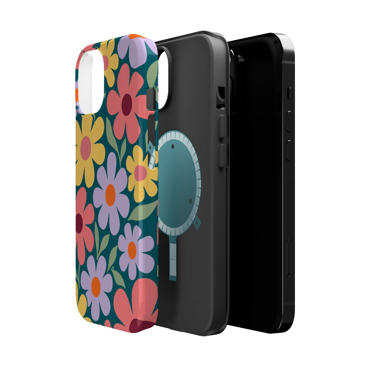 Retro Floral Phone Case, alternate view