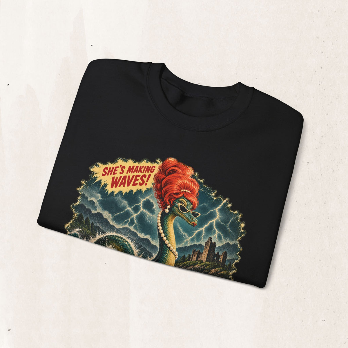 Loch Ness Monstress Sweatshirt