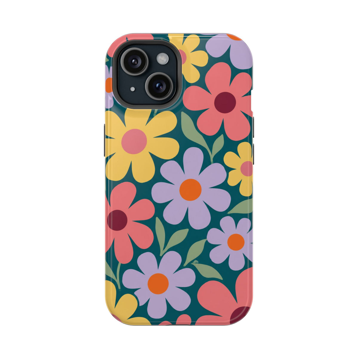 Retro Floral Phone Case, alternate view