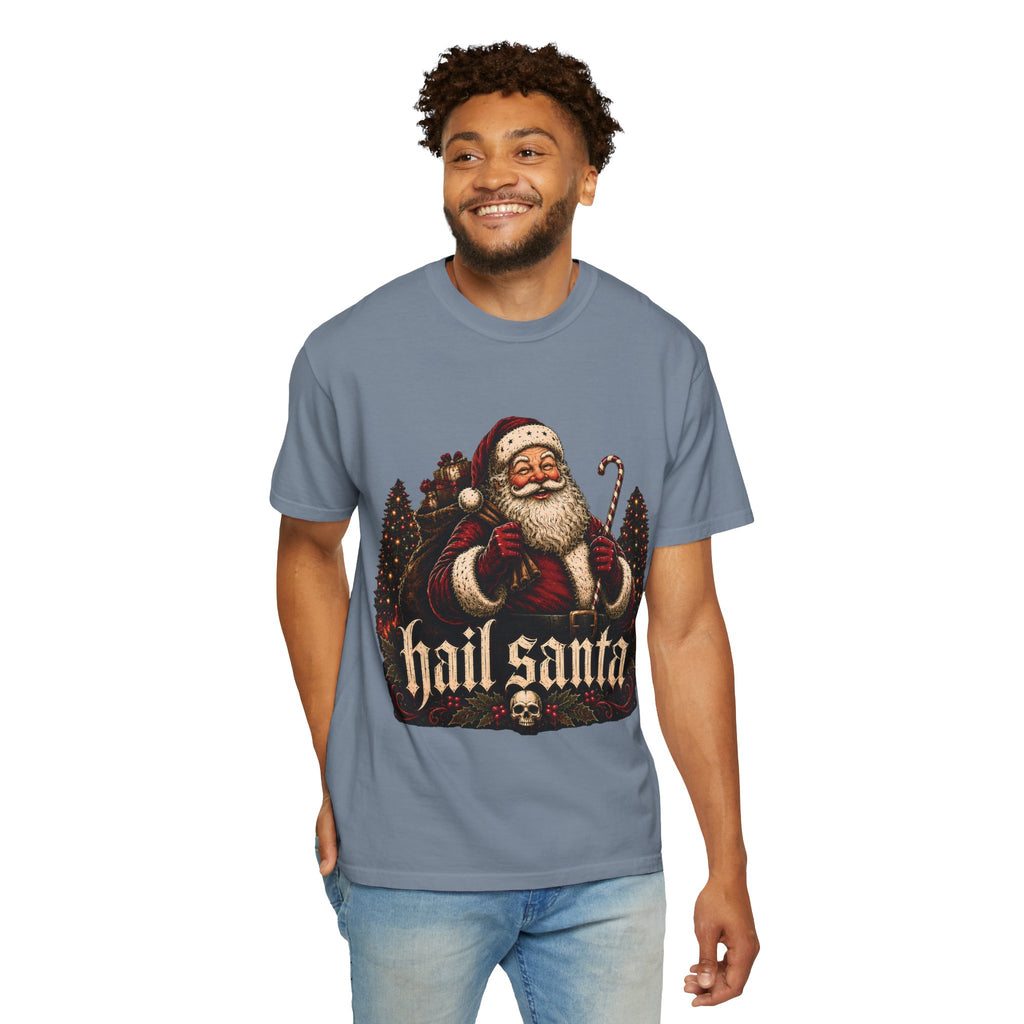 Hail Santa Vintage Graphic Tee