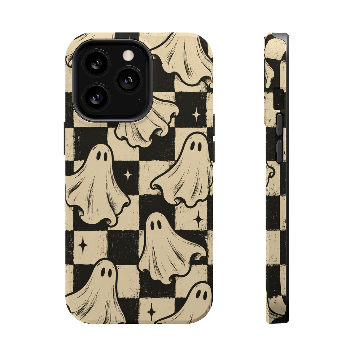 Ghost Checker Magnetic Phone Case, alternate view