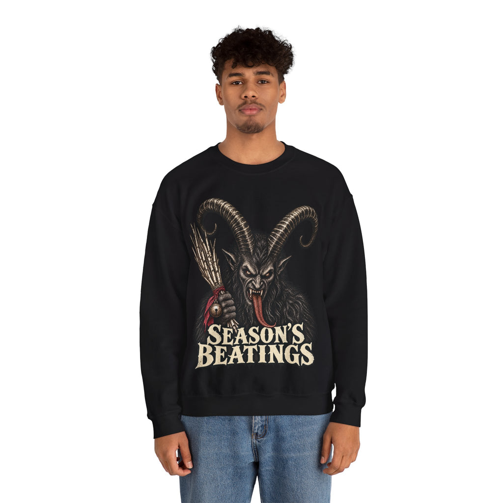 Krampus Christmas Crewneck Sweatshirt