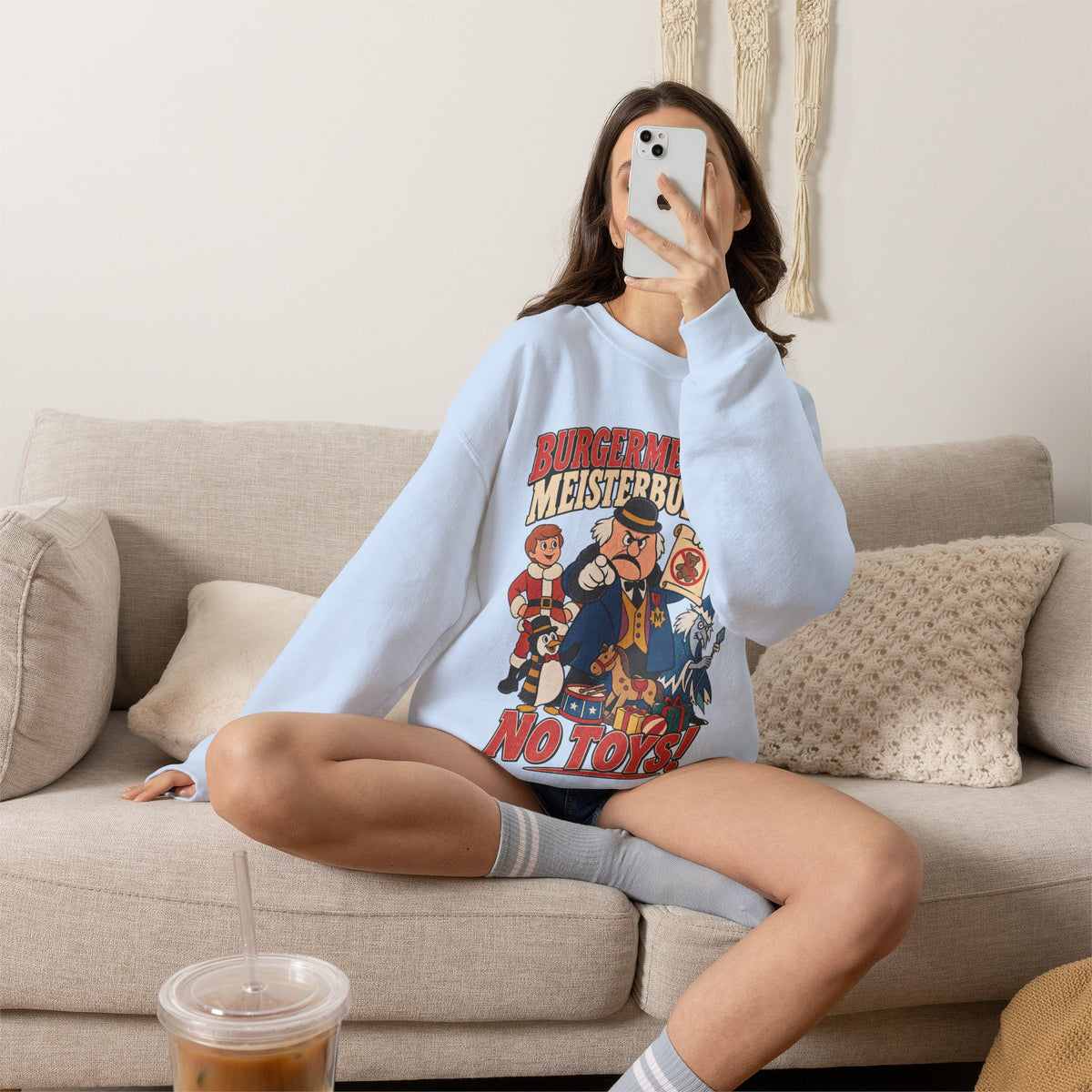 Meisterburger 'No Toys!' Crewneck Sweatshirt