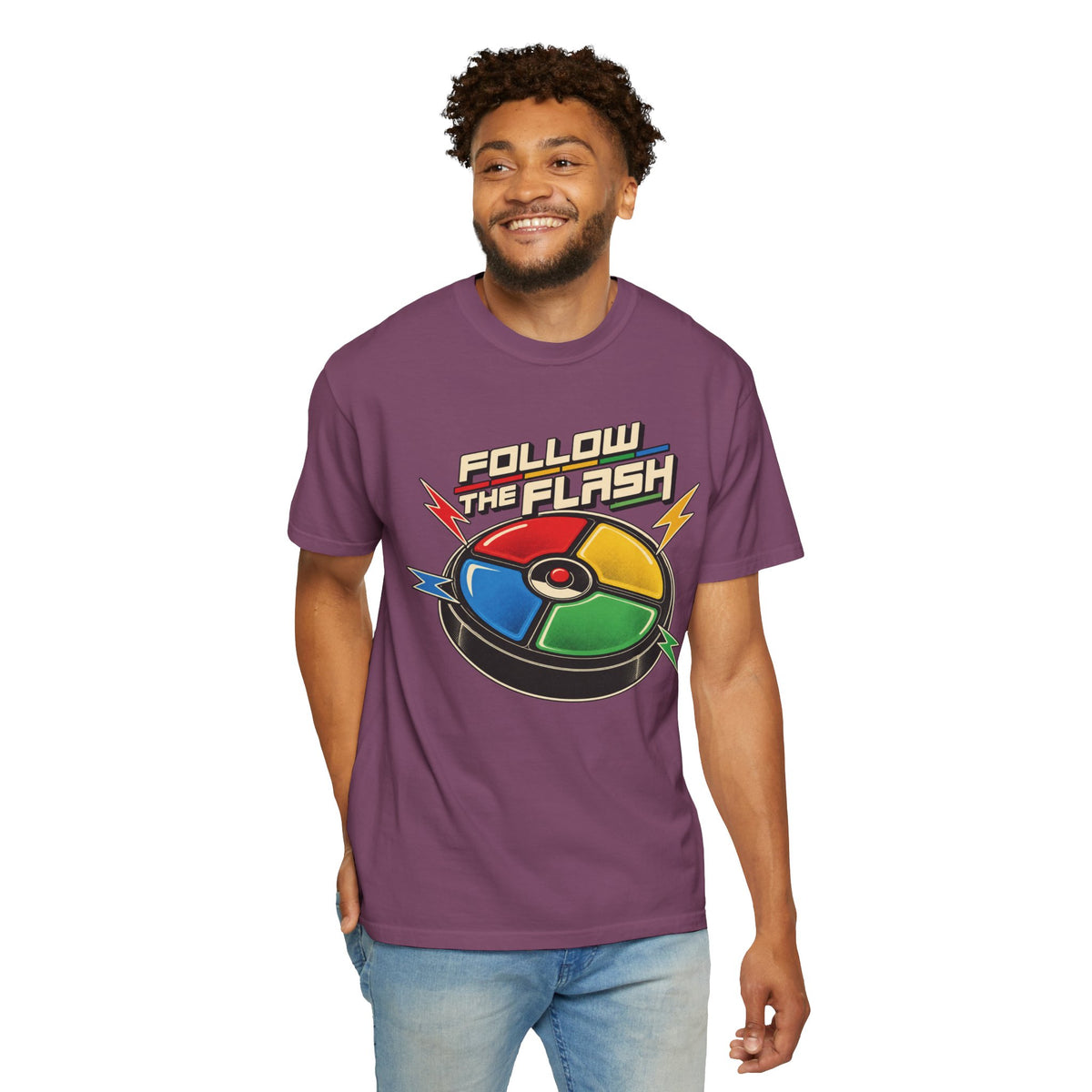 Follow The Flash Simon Graphic Tee