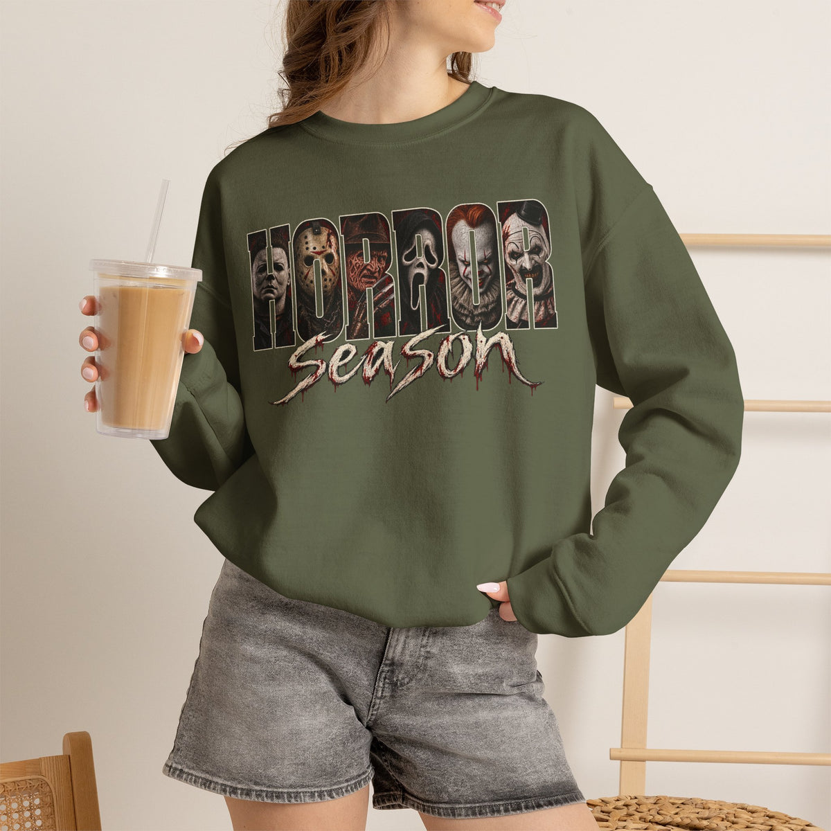 Horror Season Crewneck Sweatshirt