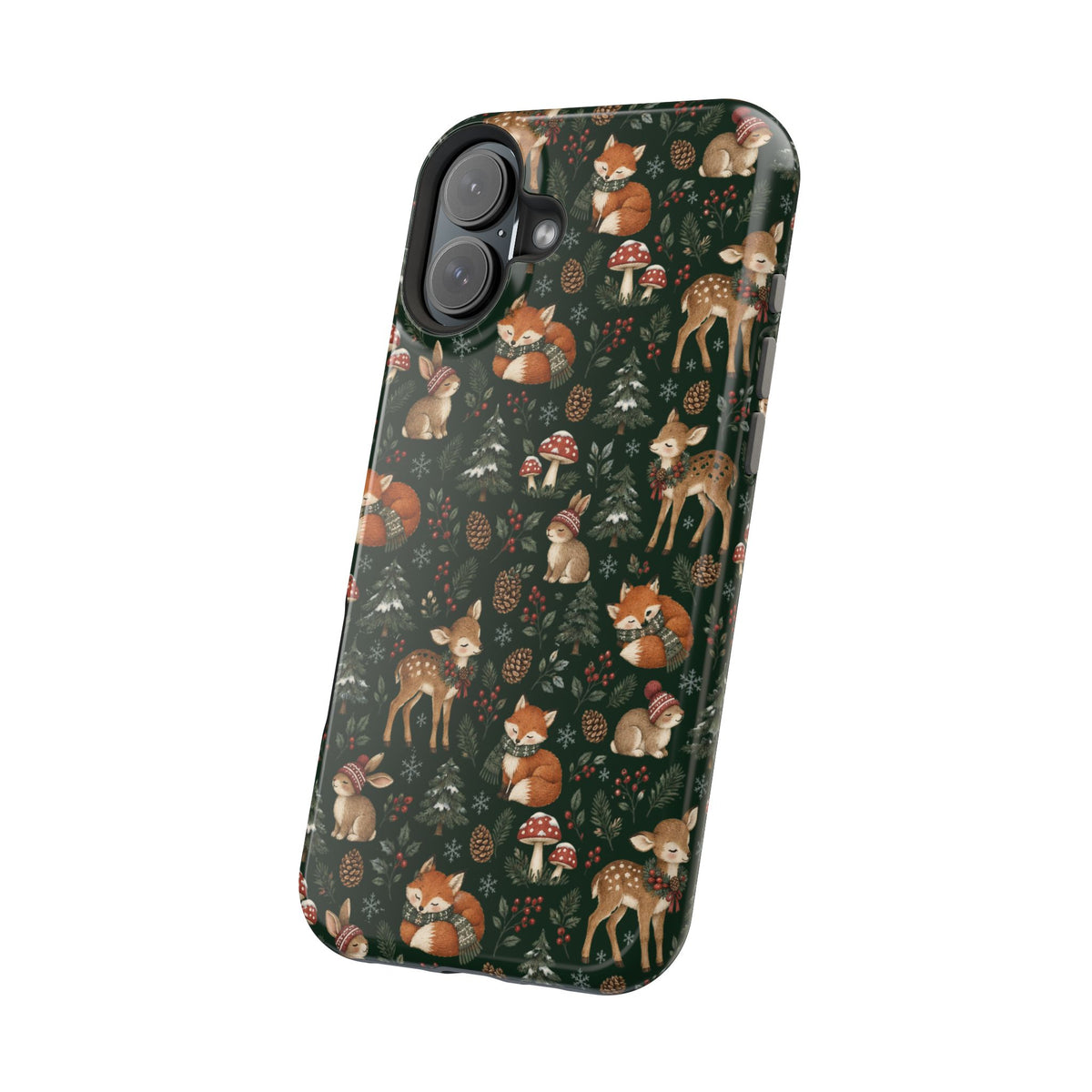 Woodland Fox & Deer MagSafe Phone Case, alternate view