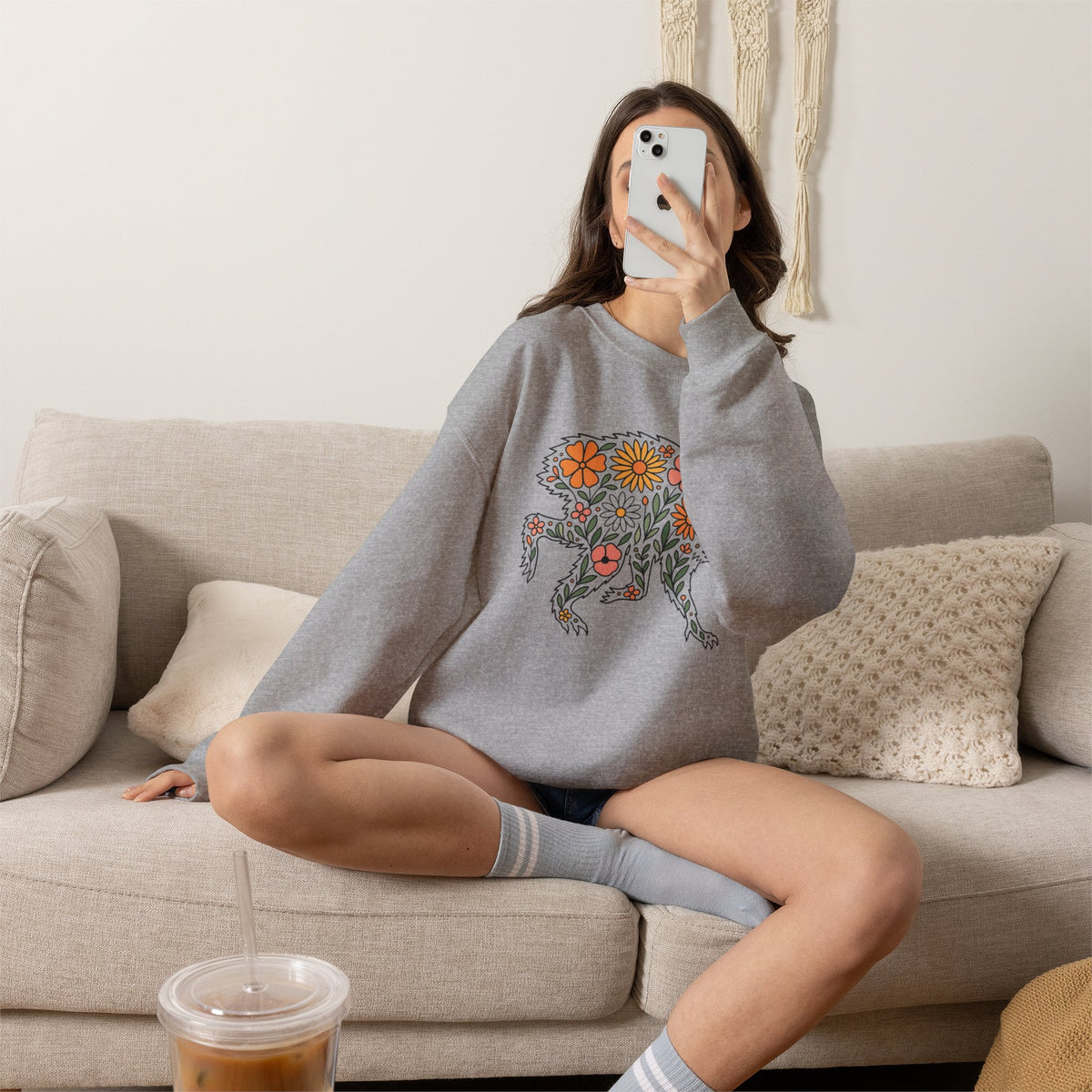 Floral Jimothy Crewneck Sweatshirt
