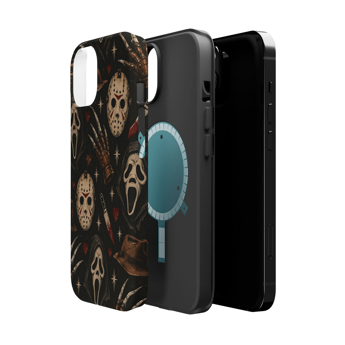 Horror Icons Magnetic Phone Case, alternate view