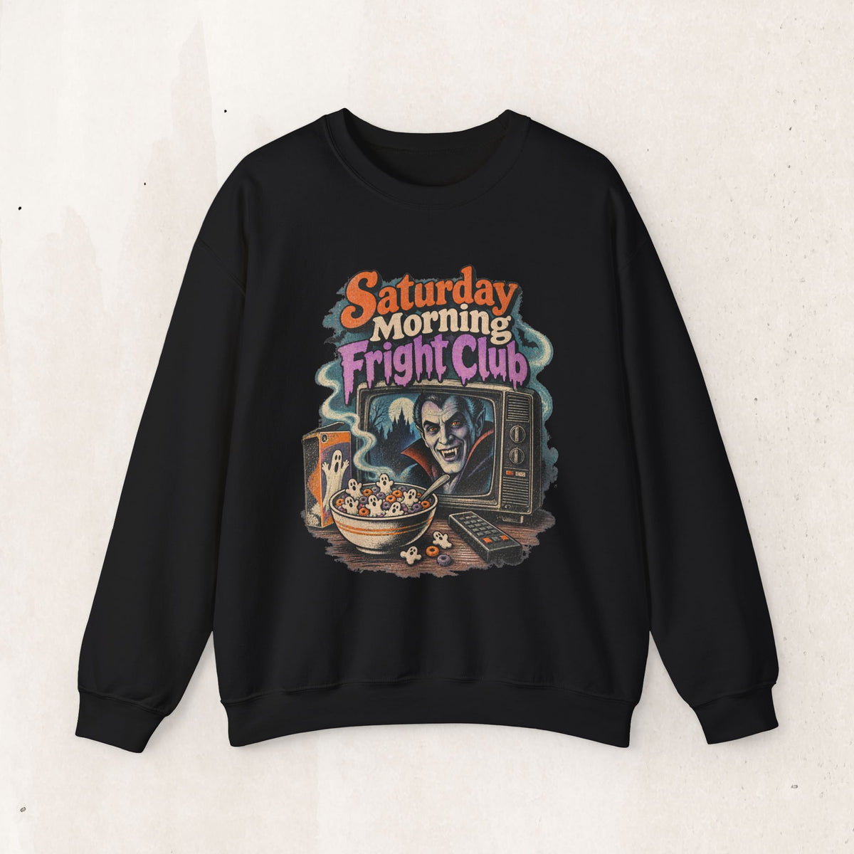 Saturday Morning Fright Club Crewneck Sweatshirt