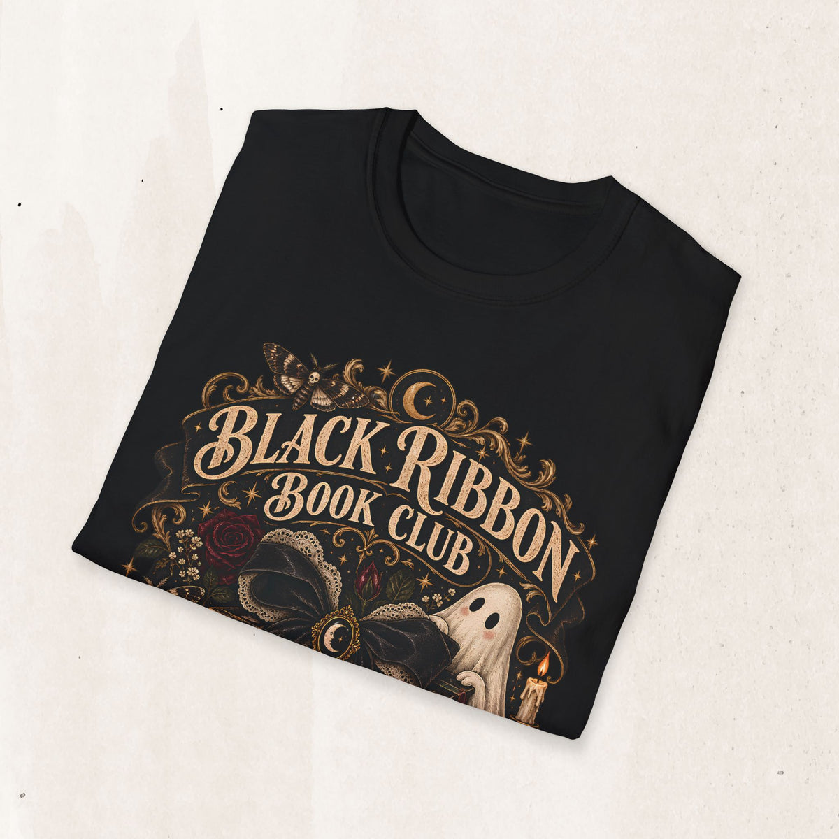 Black Ribbon Book Club Graphic Tee